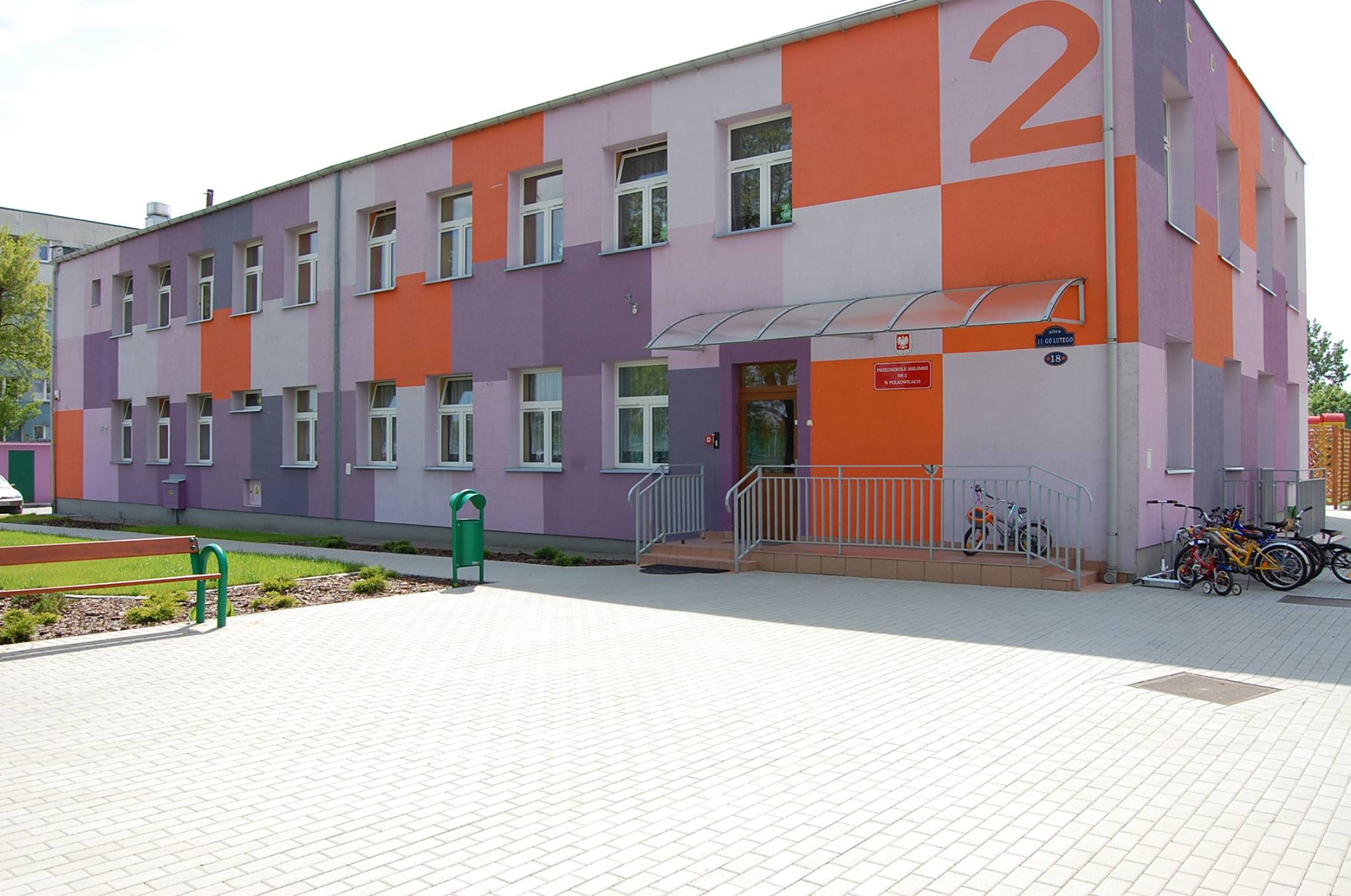 Budynek przedszkola.