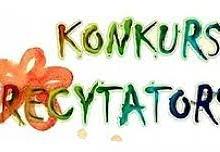 Napis konkurs recytatorski.